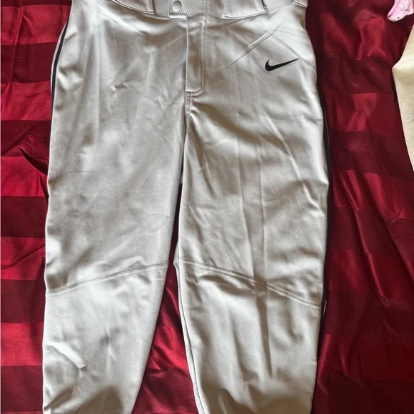 Nike Men's Light Gray Sports Pants - Picture 3 of 3